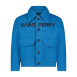 Saint Perry The Blue Love Boxy Jacket – The Ultimate Blend of Style & Comfort!